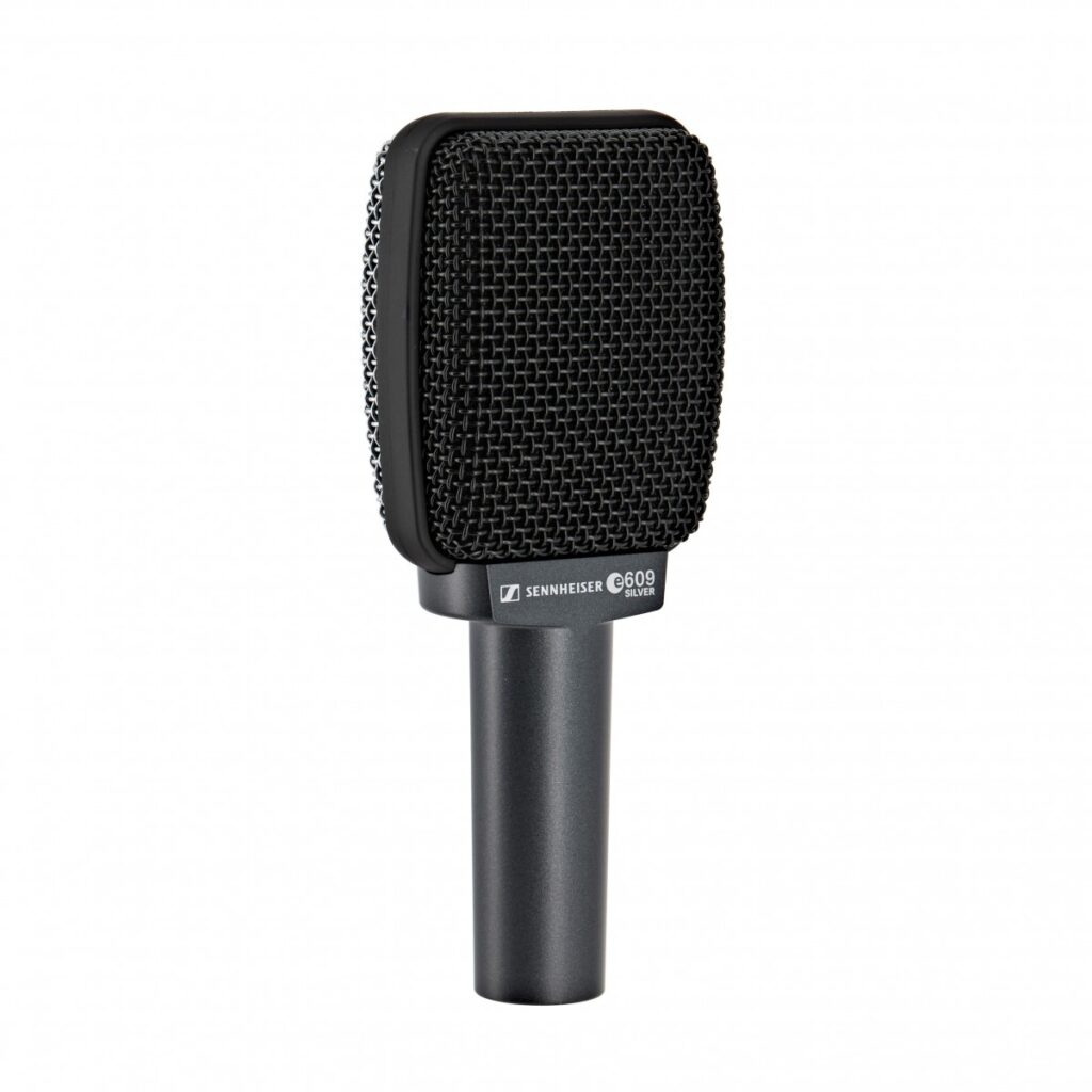 sennheiser E609 back view - dynamic microphone